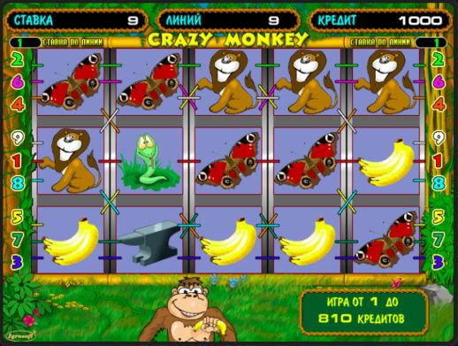 Игровой Автомат Crazy Monkey Скачать
